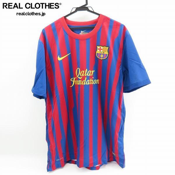 実際に弊社で買取させて頂いた【証明書付】NIKE/ナイキ 11/12 FCバルセロナ ホーム #8 イニエスタ サイン入り ユニフォーム/XL