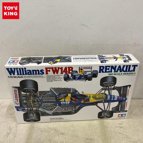 1円〜 タミヤ ビッグスケール 1/12 ウィリアムズFW-14B ルノー