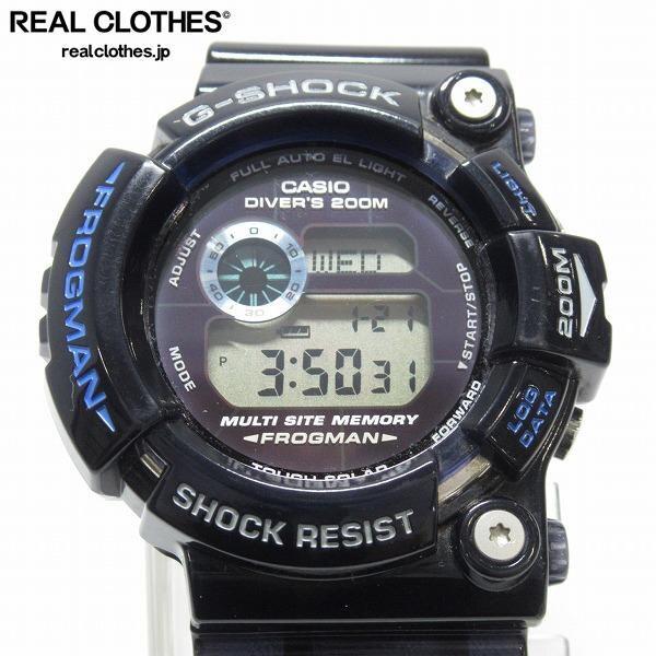 実際に弊社で買取させて頂いたG-SHOCK/G-ショック FROGMAN/フロッグマン 御蔵島モデル タフソーラー GW-202K-2JR