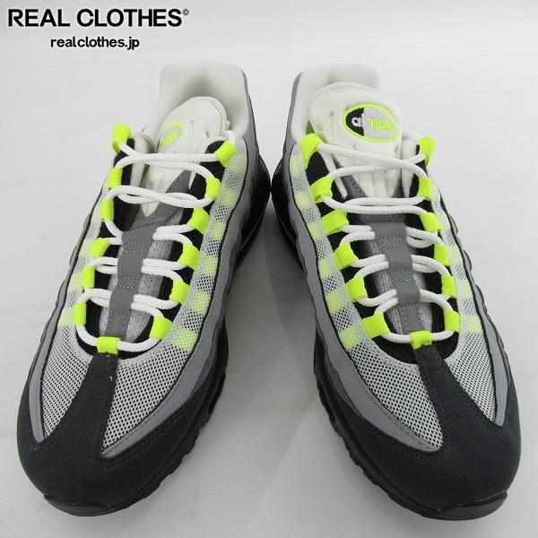 実際に弊社で買取させて頂いたNIKE/ナイキ AIR MAX 95 OG/エアマックス95 ネオンイエロー CT1689-001 27