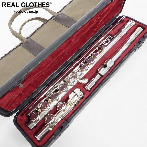 実際に弊社で買取させて頂いたYAMAHA/ヤマハ YFL211S/YFL-211S フルート Eメカ付 ハードケース・ケースカバー付