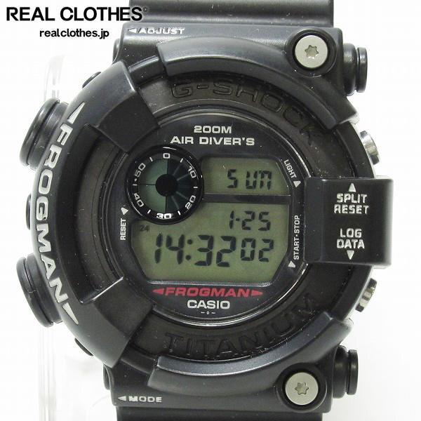実際に弊社で買取させて頂いたG-SHOCK/Gショック FROGMAN/フロッグマン DW-8200Z-1T