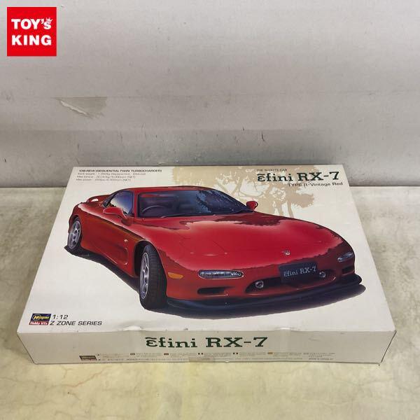 1円〜 ハセガワ 1/12 Z ZONE SERIES No.02 アンフィニ RX-7 TYPE R Vinteage Red