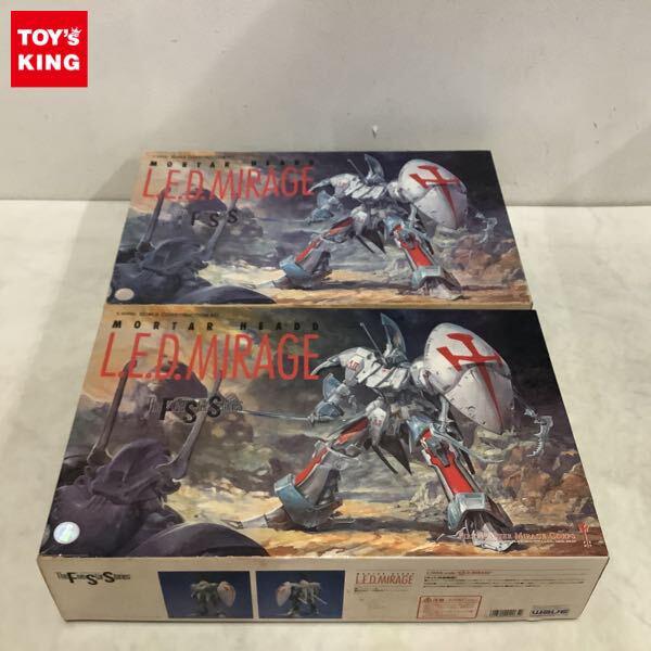 1円〜 ウェーブ 1/100 ファイブスター物語/FSS レッドミラージュ