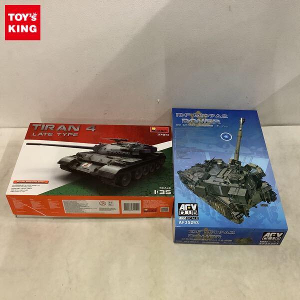 1円〜 AFV CLUB 1/35 IDF M109A2 自走榴弾砲 ドーハー Mini Art TIRAN 4レートタイプ ミディアムタンク