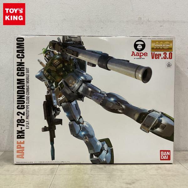 1円〜 MG 1/100 AAPE RX-78-2 GUNDAM GRN-CAMO