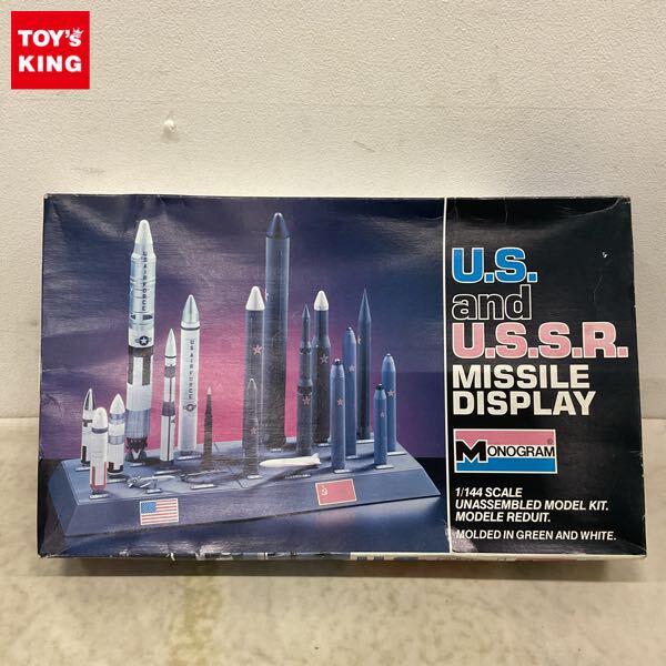 1円〜 モノグラム 1/144 U.S. and U.S.S.R. MISSILE DISPLAY