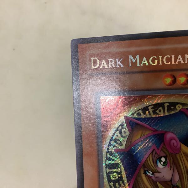 ブラック・マジシャン・ガール　MFC-000 英語1st 美品 遊戯王 MFC-000 ブラック・マジシャン・ガール シークレットレア 英語