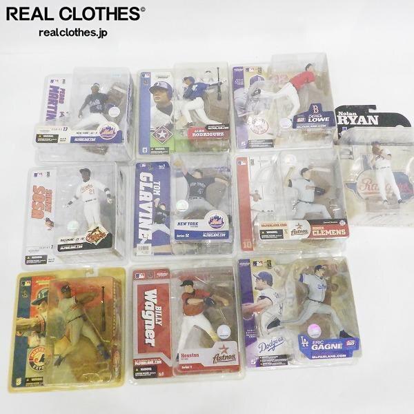 実際に弊社で買取させて頂いた【おまとめ】McFARLANE TOYS/マクファーレントイズ MLB サミーソーサ ノーラン ライアン 等 フィギュア 同梱×/D4X
