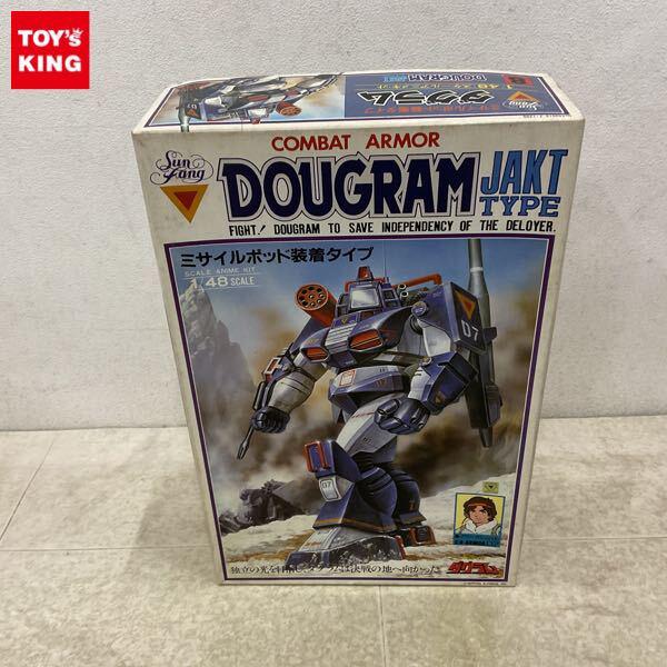 1円〜 タカラ 1/48 太陽の牙ダグラム ミサイルポッド装備タイプ ダグラム