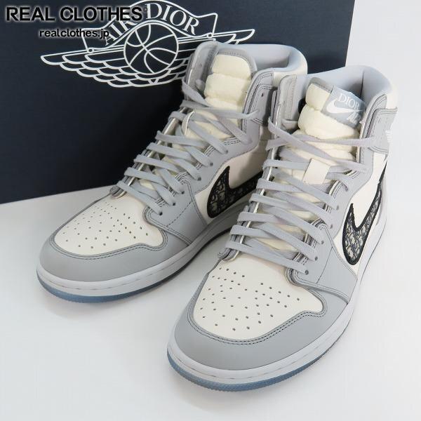 実際に弊社で買取させて頂いたDIOR×NIKE/ディオール×ナイキ AIR JORDAN 1 HIGH/エアジョーダン CN8607-002/28.0