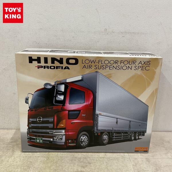 1円〜 アオシマ 1/32 日野プロフィア 低床四軸エアサス仕様