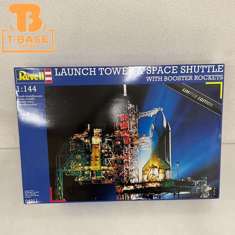 1円〜 ドイツレベル(Revell) 1/144 04911 Launch Tower & Space Shuttle with Booster Rockets