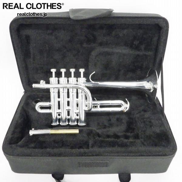 実際に弊社で買取させて頂いたPlayTech/プレイテック J6 ピッコロトランペット シルバー セミハードケース付き