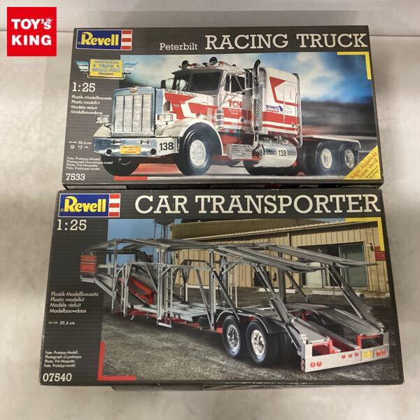 1円〜 レベル 1/25 ピータービルト レーシングトラック カートランスポーター