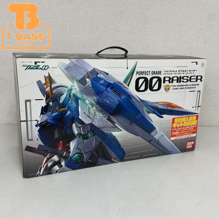 1円〜 バンダイ 1/60 機動戦士ガンダムOO PG ダブルオーガンダム＋オーライザー プラモデル