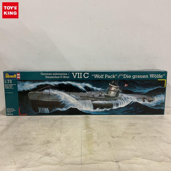 1円〜 レベル 1/72 ドイツ軍潜水艦 U-Boot VII C ウルフパック Die grauen Wolfe