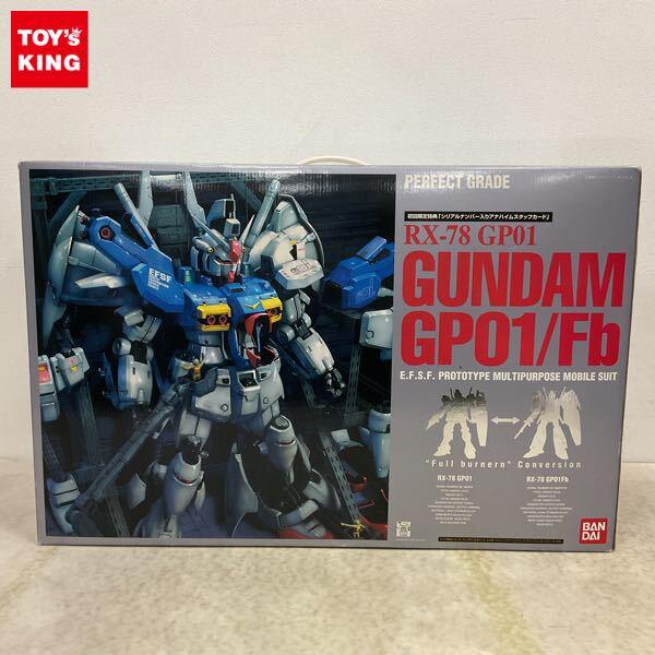 1円〜 PG 1/60 機動戦士ガンダム0083 STARDUST MEMORY ガンダムGP01/Fb フルバーニアン・コンバージョン仕様 特典付