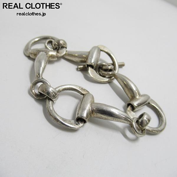 実際に弊社で買取させて頂いたVERSANI/ベルサーニ シルバーブレスレット ホースビット /UPK