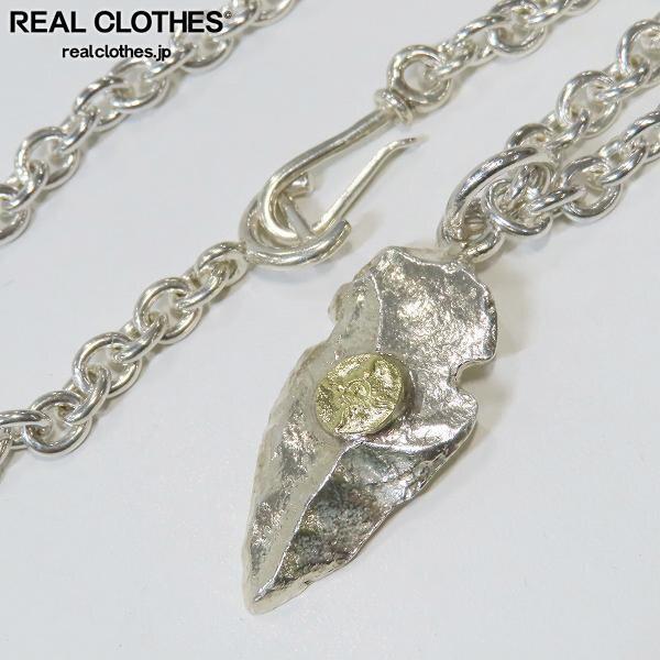 実際に弊社で買取させて頂いたFIRST ARROW's/ファーストアローズ K18 太陽神 アローヘッド 矢じり ペンダント ネックレス /UPK