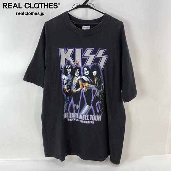 実際に弊社で買取させて頂いた☆All Sports/オールスポーツ KISS/キッス THE FAREWELL TOUR 1973-2000 バンドTシャツ/XL /UPK