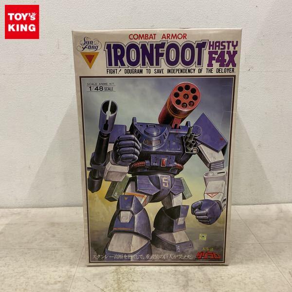 1円〜 タカラ 1/48 太陽の牙ダグラム コンバットアーマー アイアンフット