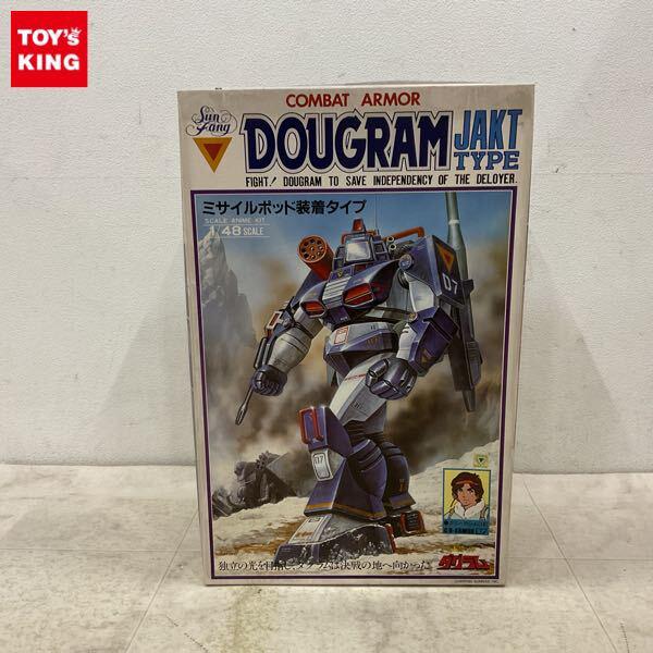 1円〜 タカラ 1/48 太陽の牙ダグラム ダグラム ミサイルポッド装着タイプ