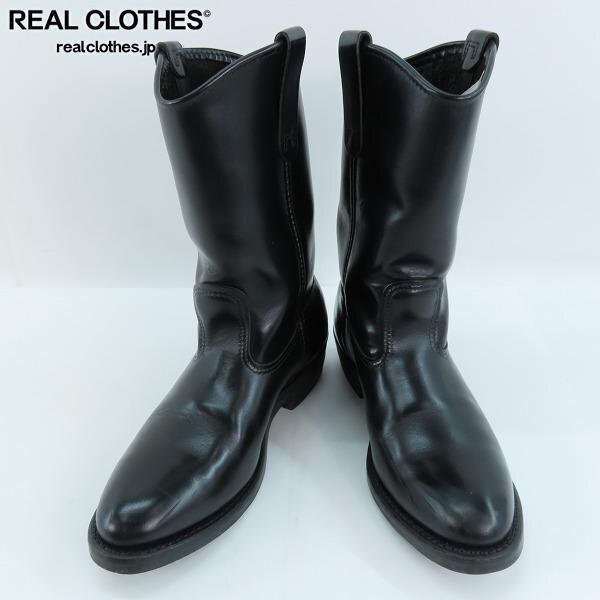 実際に弊社で買取させて頂いたRED WING/レッドウィング ペコスブーツ ブラック 8155/9E
