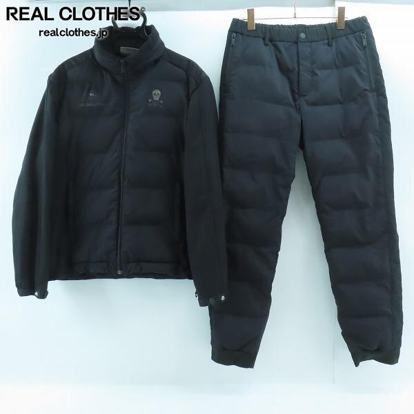 実際に弊社で買取させて頂いた☆MARK&LONA/マークアンドロナ ゴルフ 中綿 ブルゾン/パンツ セットアップ/46