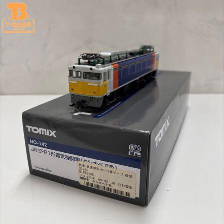 TOMIX HOゲージ HO-142 JR EF81形電気機関車 (カシオペア色) 販売・買取