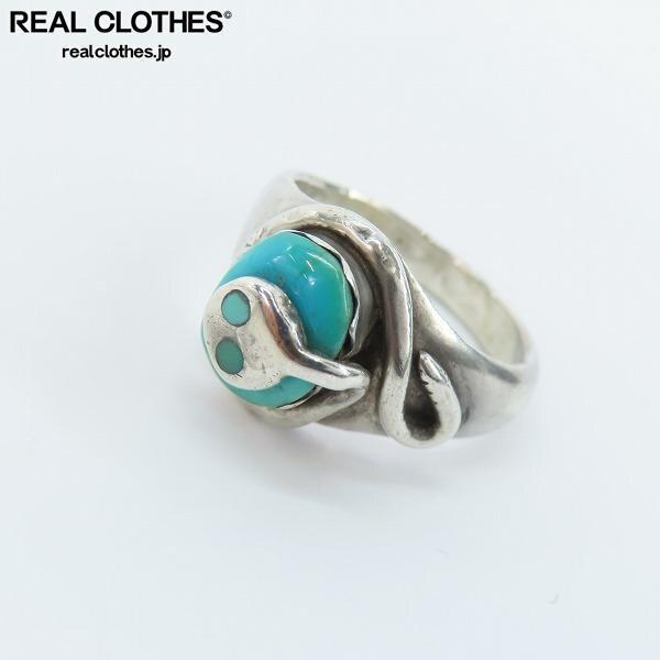実際に弊社で買取させて頂いたZUNI/ズニ族 effie c/エフィー カラバサ作 ターコイズ リング 17.5号 /UPK