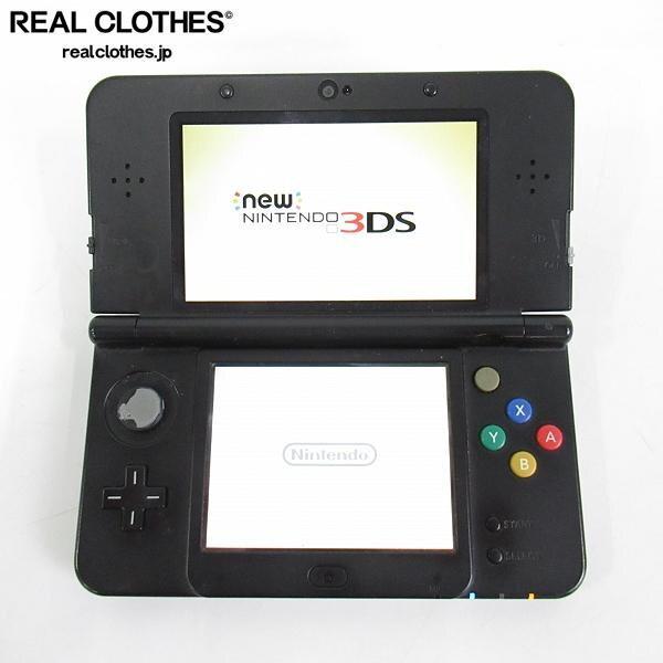 実際に弊社で買取させて頂いた任天堂/Nintendo New ニンテンドー3DS 本体 ブラック KTR-001【簡易動作確認済】