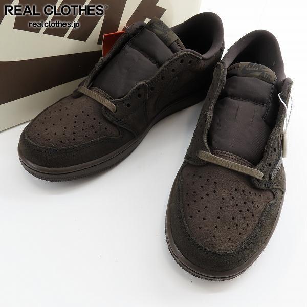 実際に弊社で買取させて頂いた【未使用】Travis Scott×NIKE/トラヴィススコット×ナイキ AIR JORDAN 1 LOW OG SP エアジョーダン1 DM7866-202 26.5