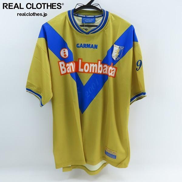 実際に弊社で買取させて頂いたGARMAN/ガルマン ブレシア 90周年記念 ユニフォーム #10 ロベルト バッジョ ユニフォーム/XL /UPK