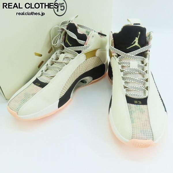実際に弊社で買取させて頂いたNIKE/ナイキ Air Jordan XXXV Paris Pale Ivory/Metallic Gold Black ジョーダン スニーカー DD3668-100 /27.5