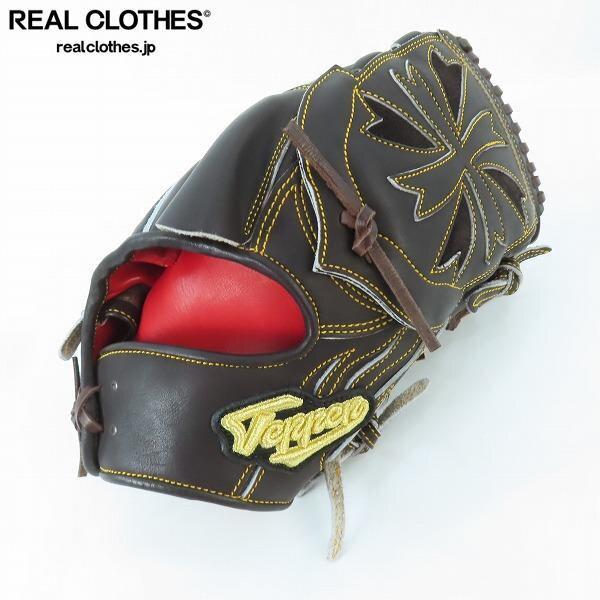 実際に弊社で買取させて頂いたTEPPEN/てっぺん オーダーグラブ SW1型 T5ウェブ 硬式グローブ 投手用 /080