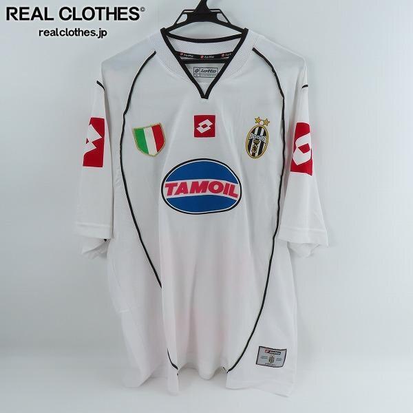 実際に弊社で買取させて頂いたLotto/ロット ユべントスFC 02/03 アウェイ #10 デルピエロ ユニフォーム XL /UPK