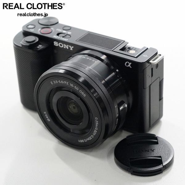 実際に弊社で買取させて頂いたSONY/ソニー α ZV-E10/SELP1650 E 3.5-5.6/PZ 16-50 OSS デジタル ミラーレス 一眼カメラ デジタルカメラ み /000