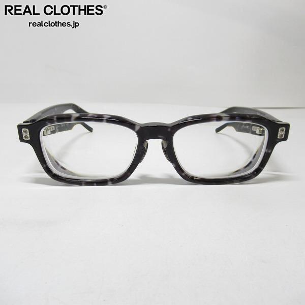 実際に弊社で買取させて頂いた999.9/フォーナインズ ハイエンドライン セルフレーム 度入り メガネフレーム/アイウェア クリアグレーデミ NP-01H