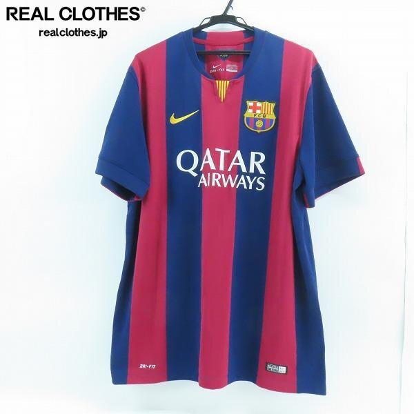 実際に弊社で買取させて頂いたNIKE/ナイキ FCバルセロナ 14-15 ユニフォーム 610594-422/XL /UPK