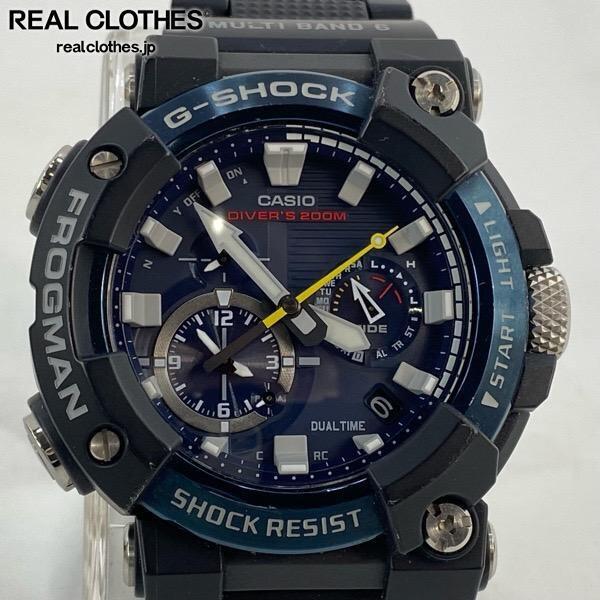 実際に弊社で買取させて頂いたG-SHOCK/Gショック FROGMAN/フロッグマン アナログ 電波ソーラー GWF-A1000C-1AJF