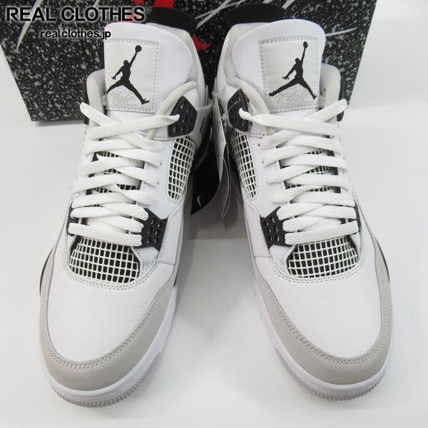 実際に弊社で買取させて頂いたNIKE/ナイキ AIR JORDAN 4 RETRO MILITARY BLACK エアジョーダン4 ミリタリー ブラック DH6927-111/29.0 /080