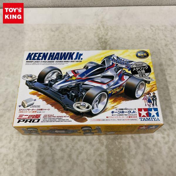 ミニ四駆 キーンホークJr. レッドメタリック仕様 シルバーメッキボディ