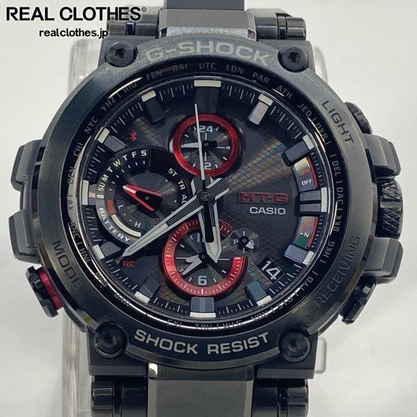 実際に弊社で買取させて頂いたG-SHOCK/Gショック MT-G Bluetooth搭載 電波ソーラー MTG-B1000B-1AJF