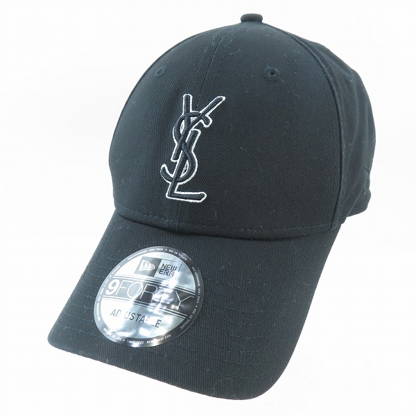 高価買取アイテムのSAINT LAURENT×NEW ERA/サンローラン×ニューエラ YSL MONOGRAM CAP ロゴキャップ 687687YCL361000 の買取上限価格は21,000円