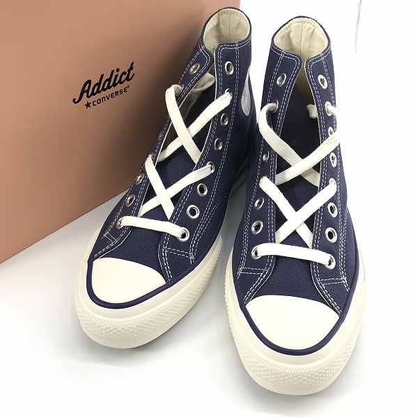 高価買取アイテムのCONVERSE ADDICT/コンバース アディクト x GOD SELECTION XXX chuck Taylor CANVAS TX 1SD013 の買取上限価格は15,000円