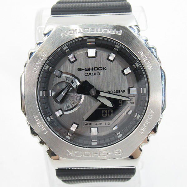 高価買取アイテムのG-SHOCK/Gショック G-SHOCK/Gショック メタルカバード/メタルベゼル 腕時計 シルバー GM-2100-1AJFの買取上限価格は10,500円