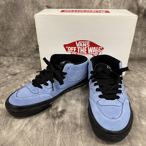 高価買取アイテムのSupreme×VANS/シュプリーム×バンズ Skate Half Cab/スケート ハーフキャブ VN0A5KRWLBK の買取上限価格は11,000円