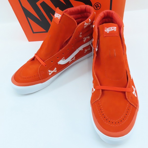 高価買取アイテムのWTAPS×VANS VAULT/ダブルタップス×バンズ 20AW OG SK8-Hi LX/スケート ハイスニーカー VN0A4BVB20Q1 の買取上限価格は6,000円