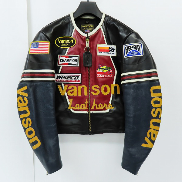 高価買取アイテムのVANSON/バンソン ワンスターレーシングジャケット の買取上限価格は28,000円
